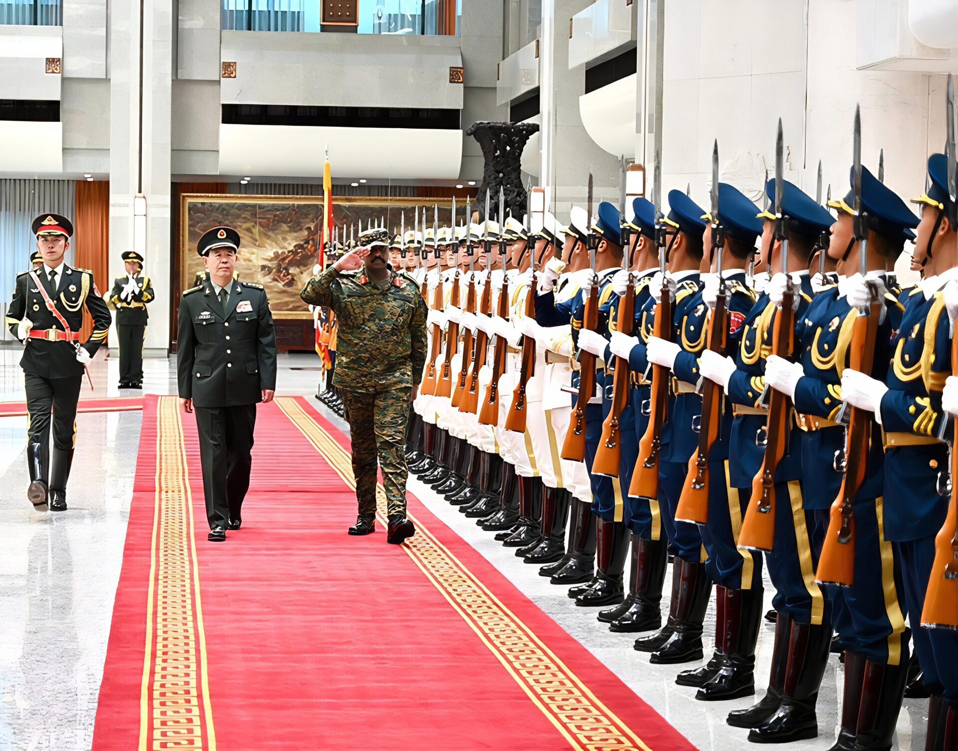 Uganda-China defence pact Uganda-China defence pact