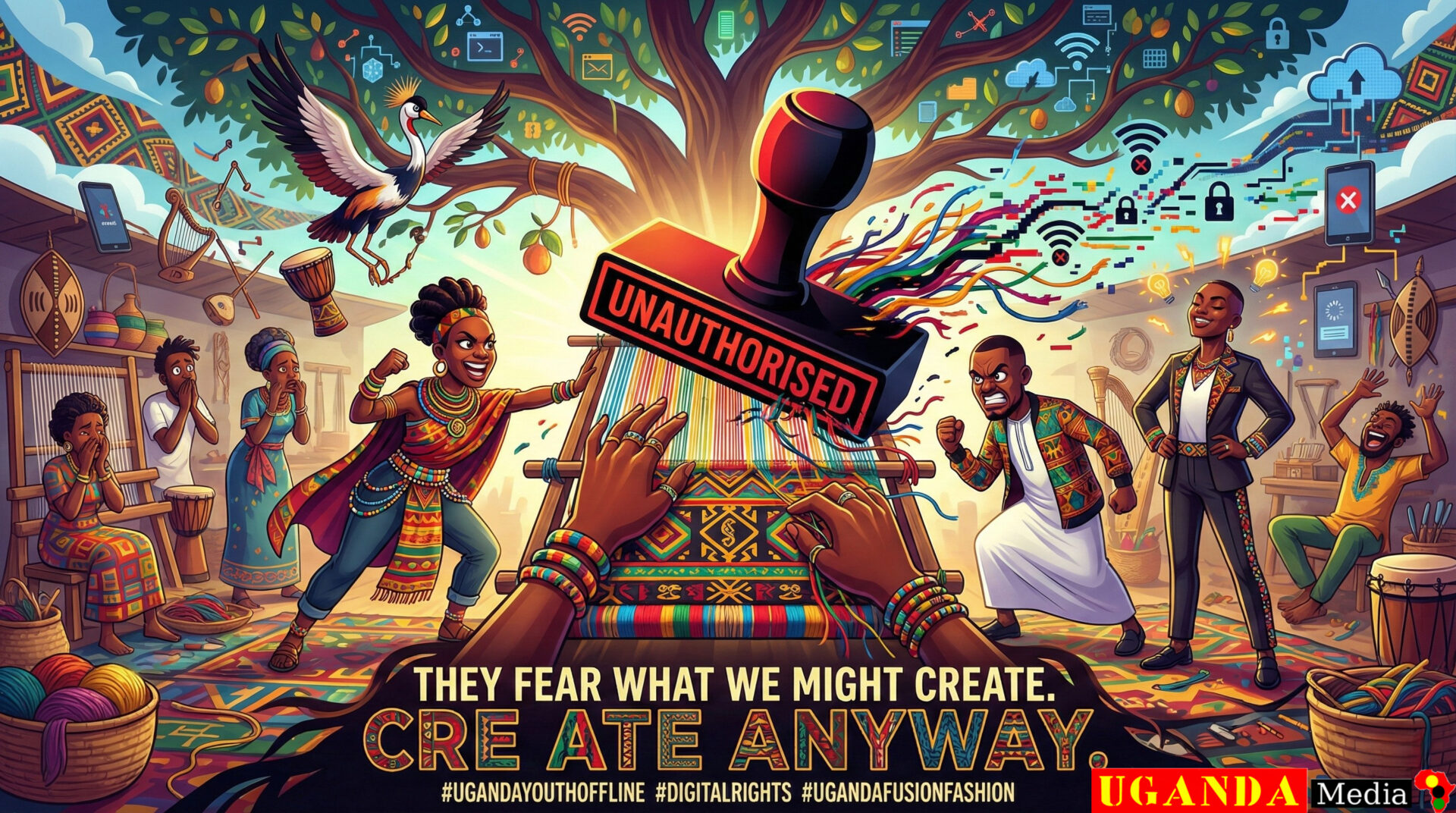 Uganda internet shutdown 2026 UCC directive