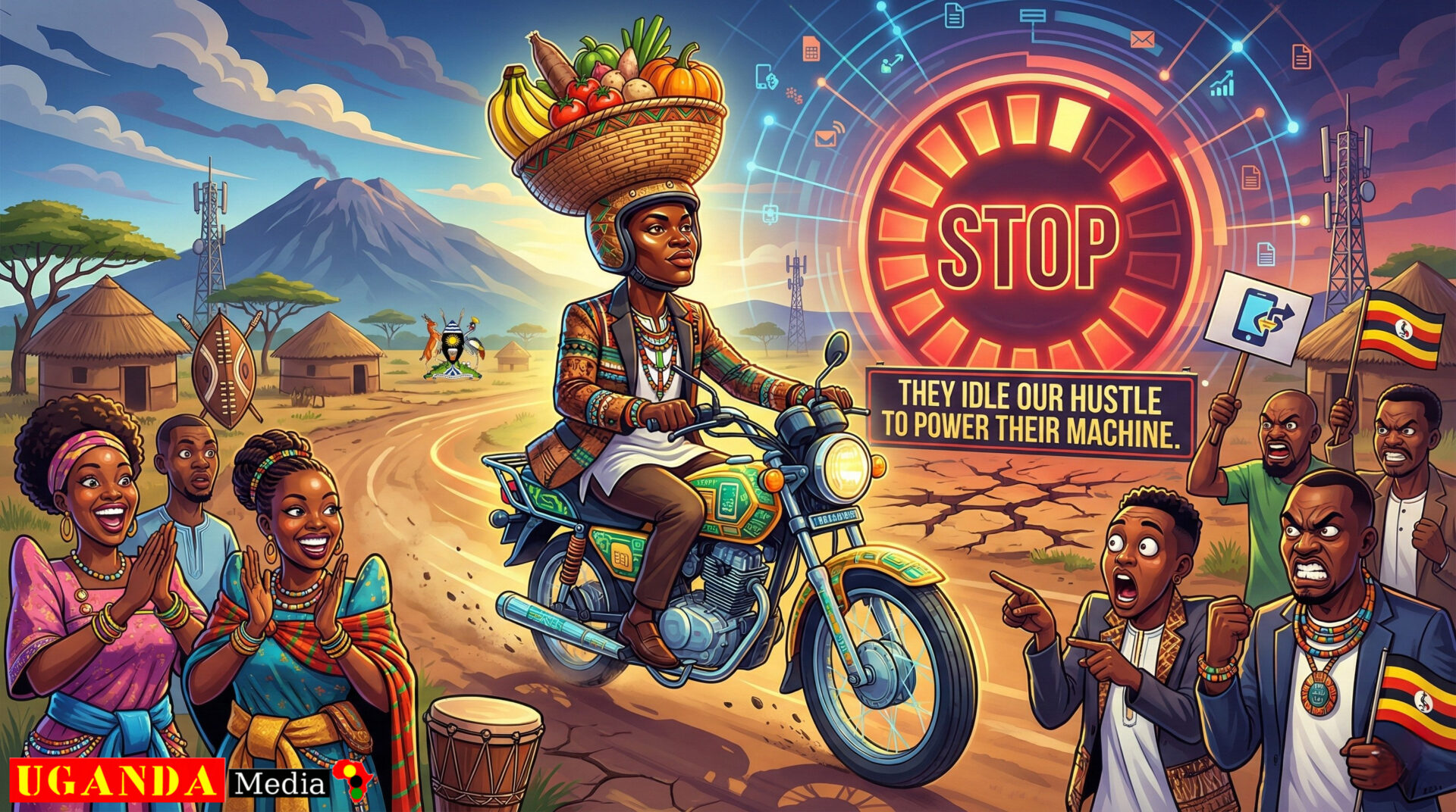 Uganda internet shutdown 2026 UCC directive