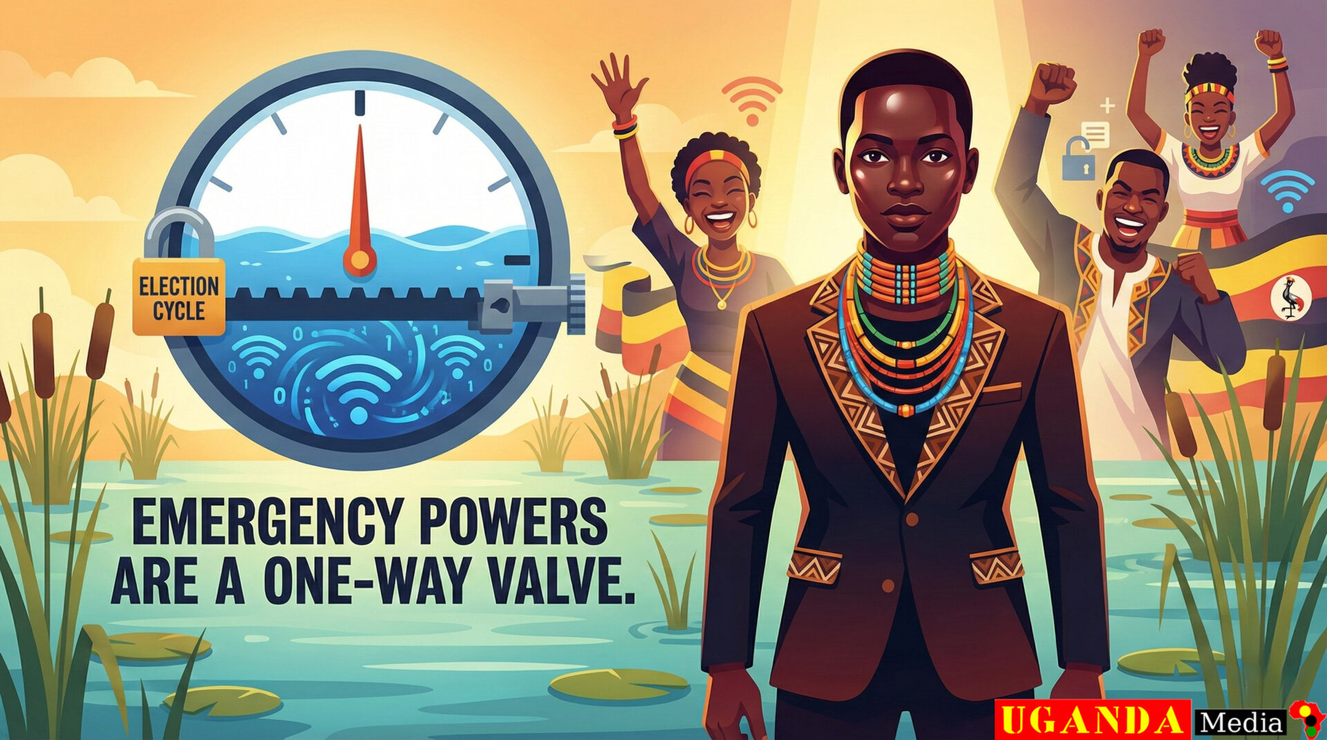 Uganda internet shutdown 2026 UCC directive